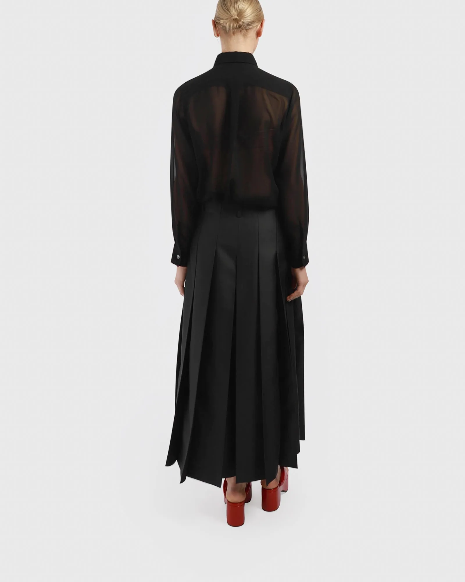 Pleated Pants