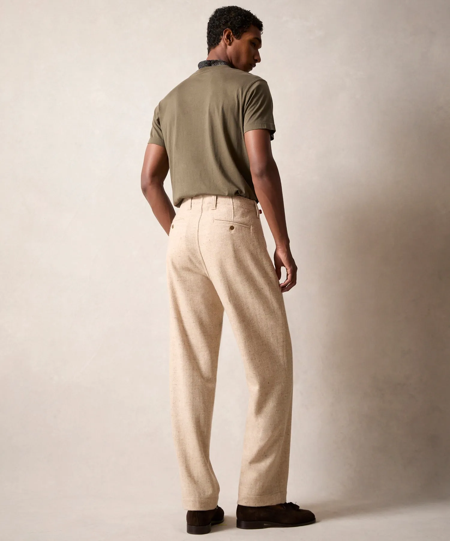 Relaxed Donegal Trouser