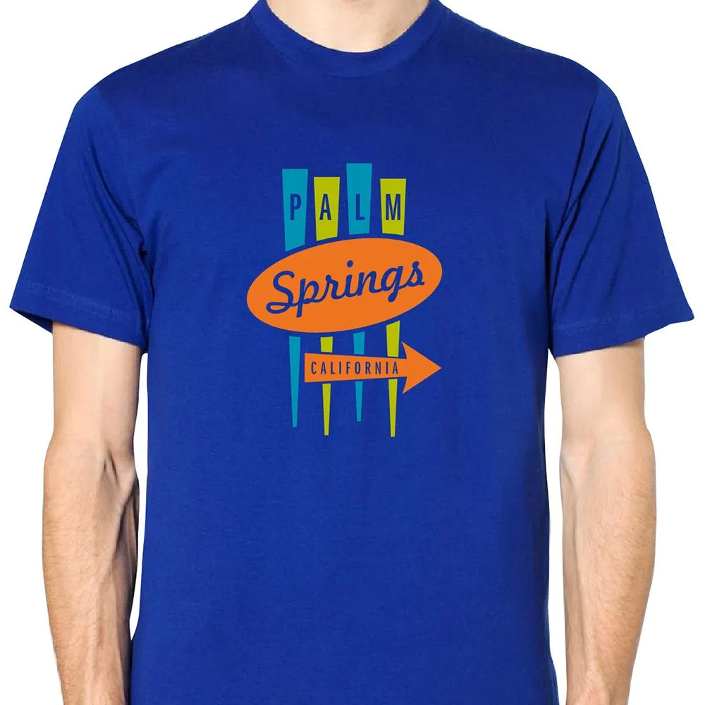 Road Sign T-Shirt - Lapis