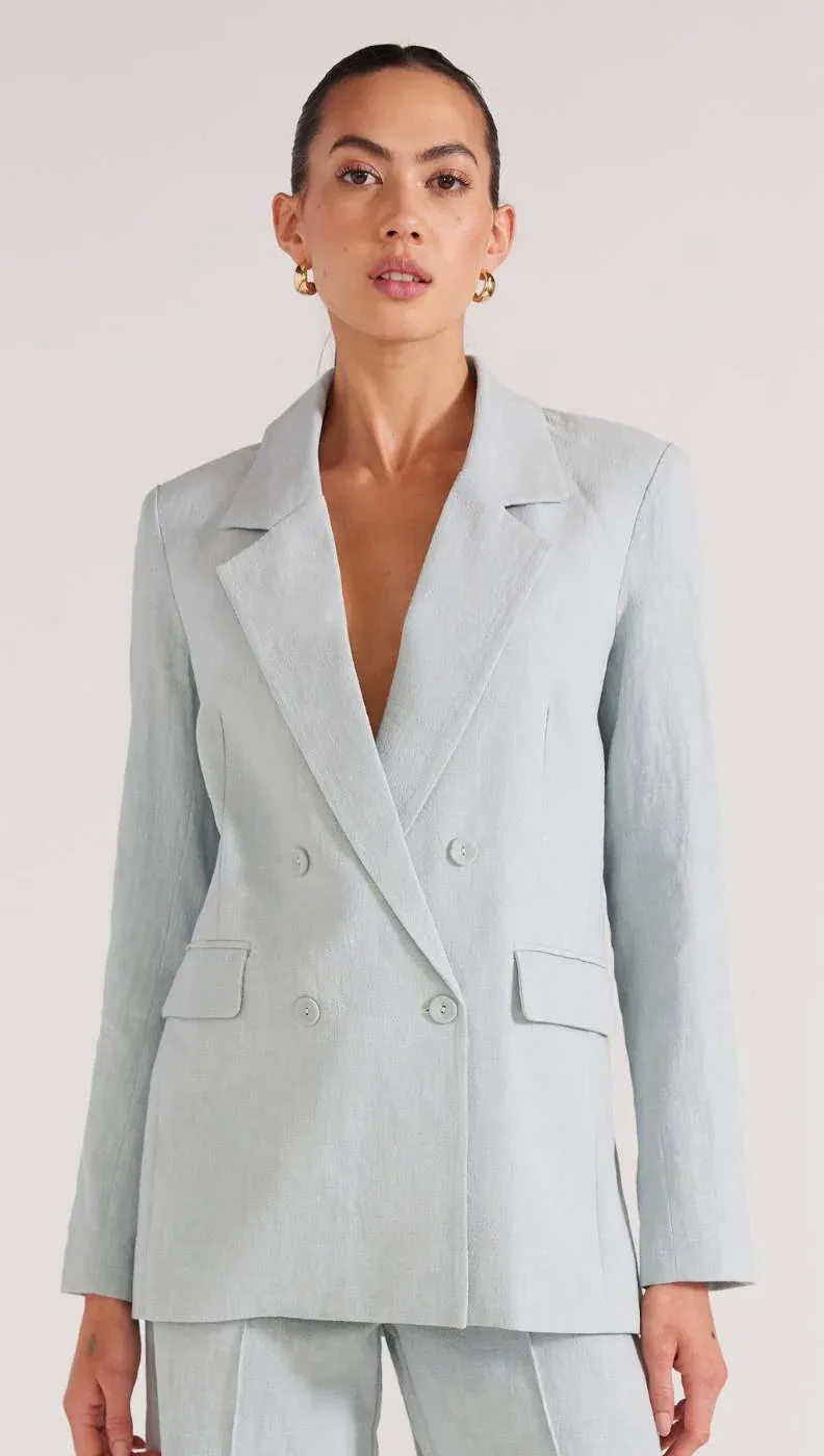 Romee Blazer - Seafoam