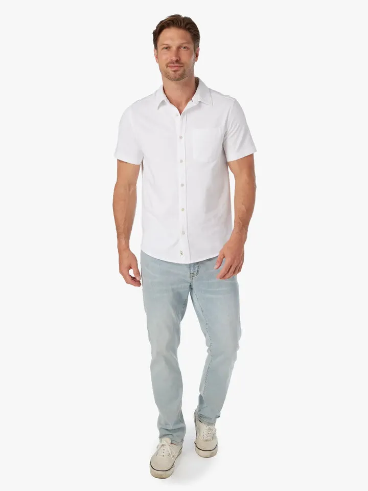 Saltaire Short Sleeve - White