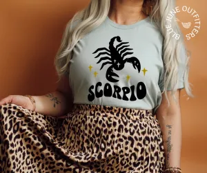 Scorpio | Retro Zodiac Tee