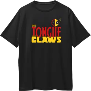 Sharp Tongue Sharp Claws Oversized Unisex T-Shirts
