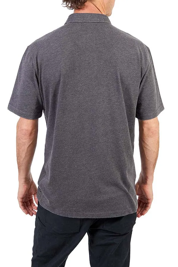 Silver Acid Wash Polo