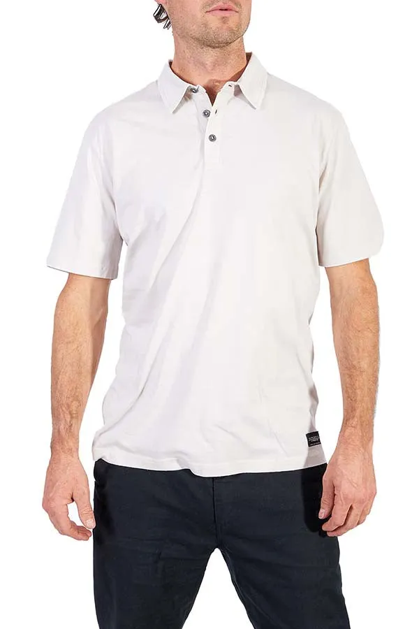 Silver Acid Wash Polo