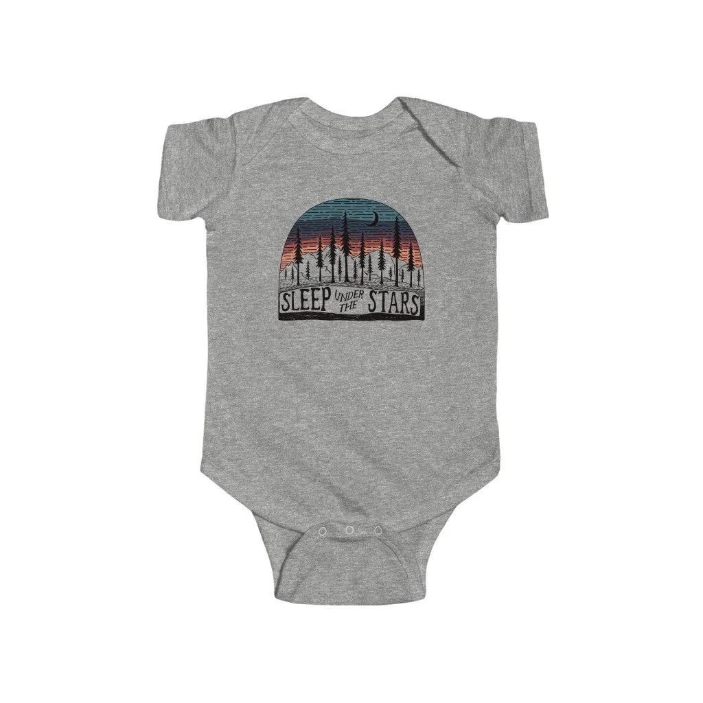 Sleep Under The Stars | Camping Baby Bodysuit