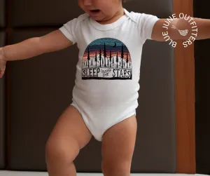 Sleep Under The Stars | Camping Baby Bodysuit