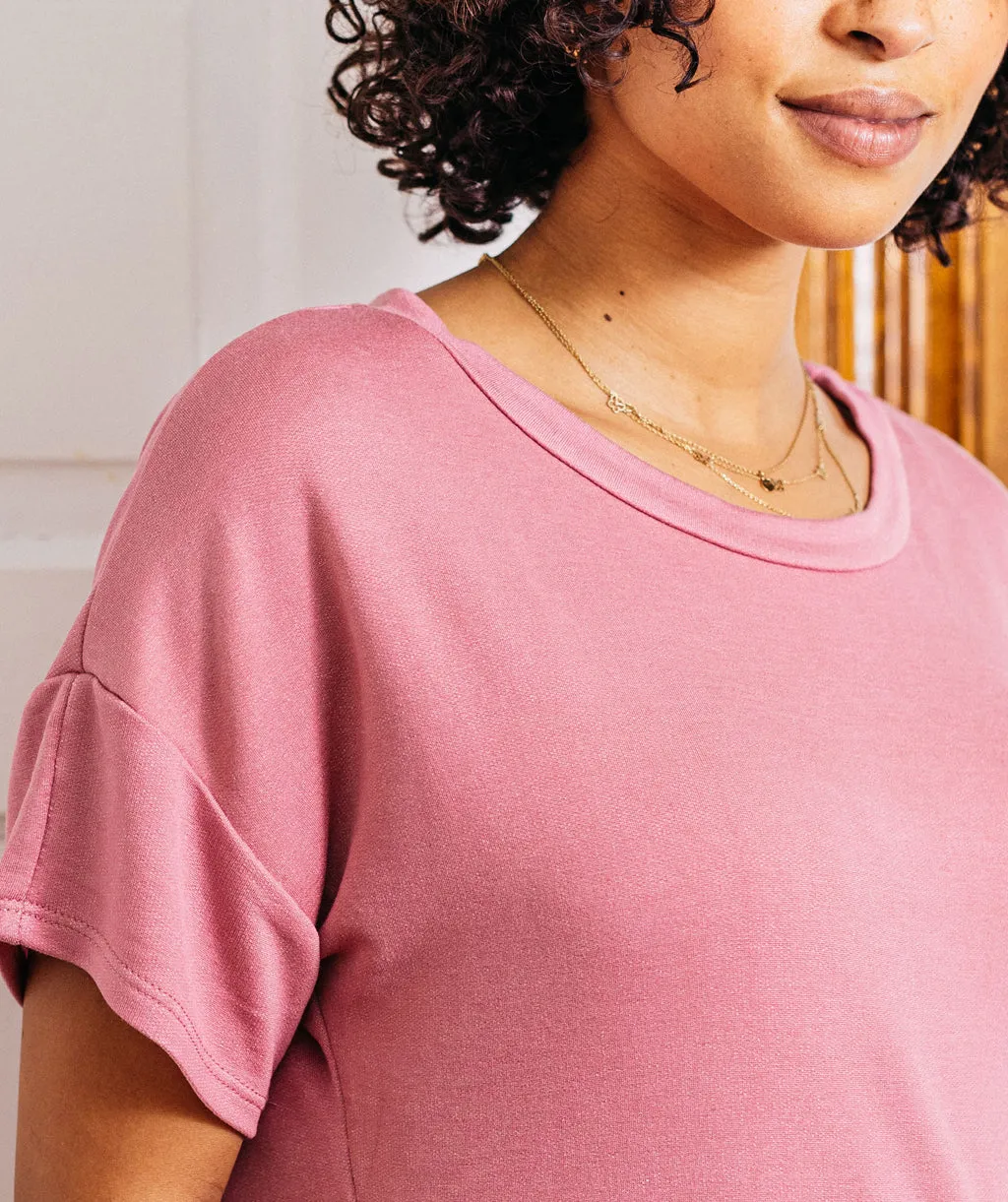 STROLL tee in Mauve Pink<br/>(Less than perfect)