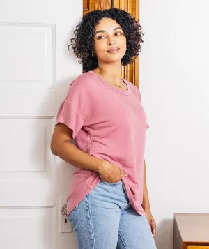 STROLL tee in Mauve Pink<br/>(Less than perfect)