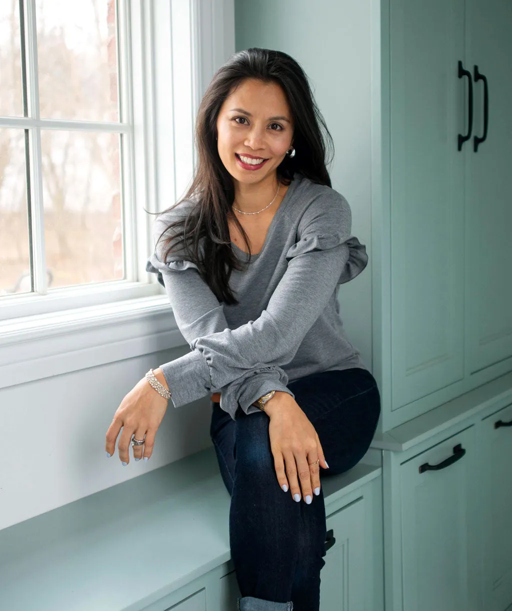 SUBURB sweatshirt in Heather Grey
