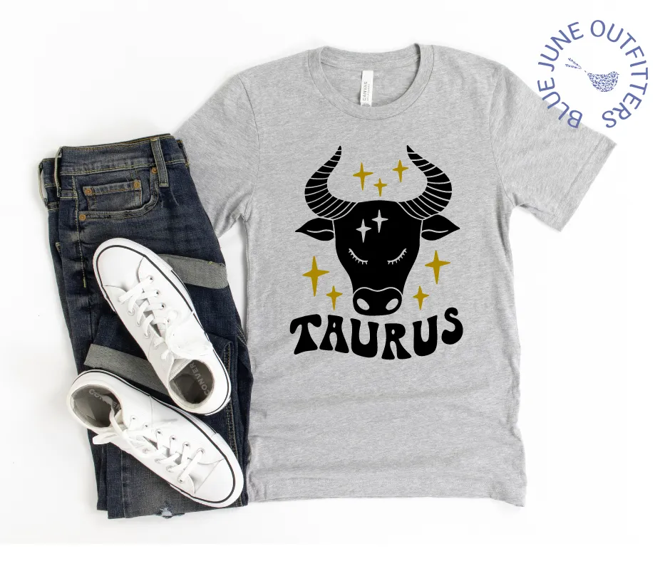 Taurus | Retro Zodiac Tee