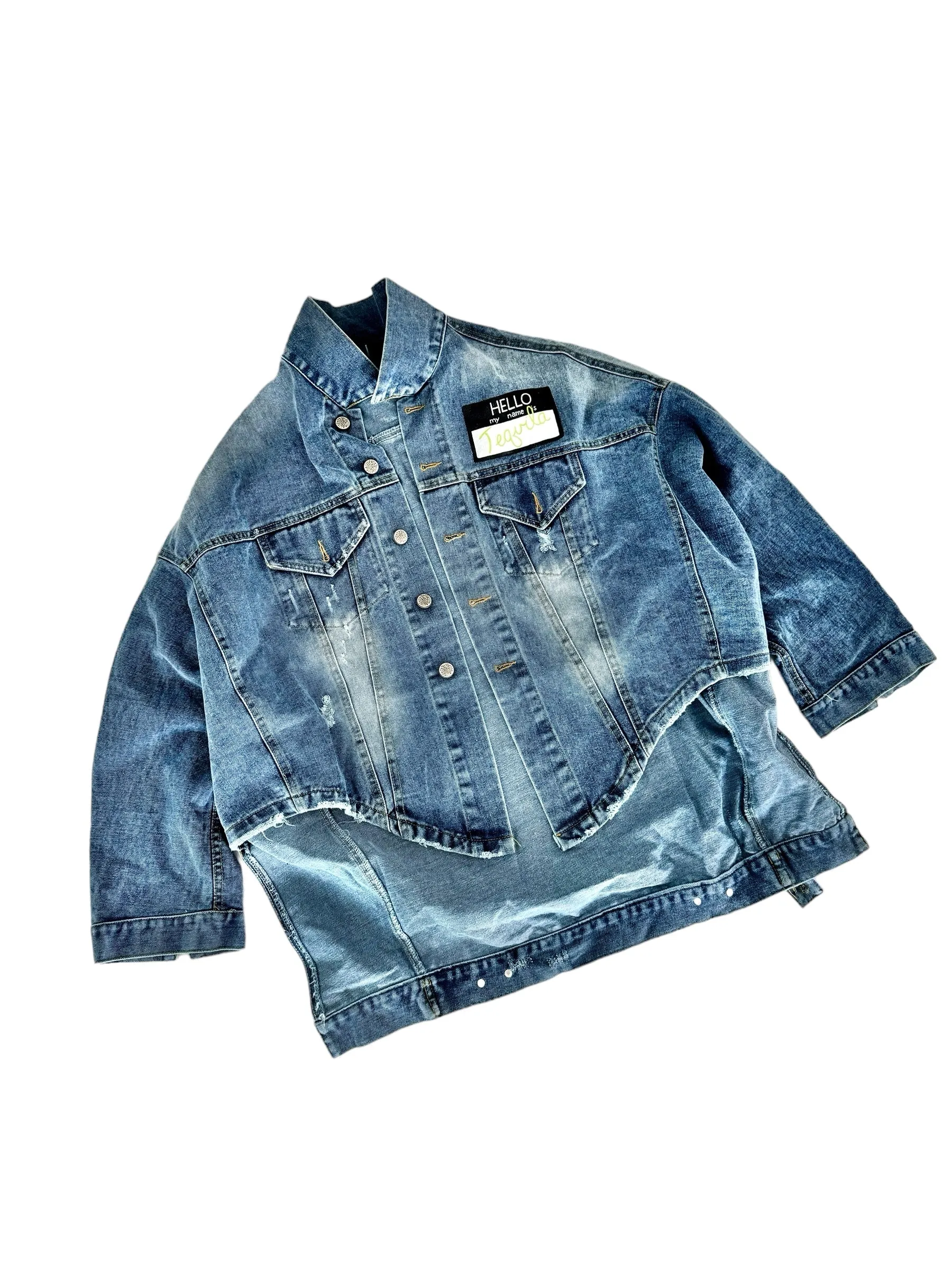 'Tequila Season' Denim Jacket