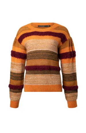Textured Stripe Sweater