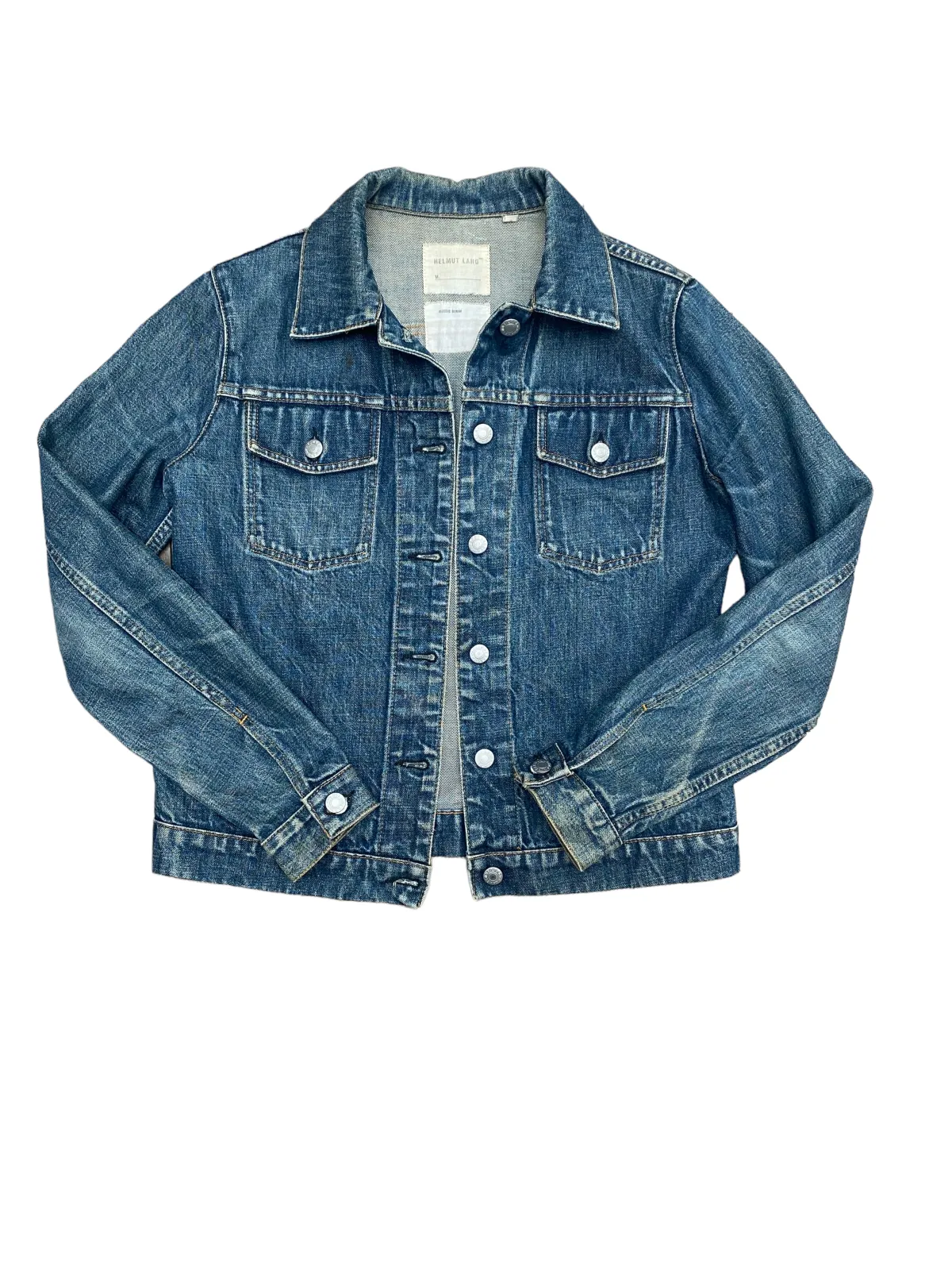 Vintage 1990s Classic blue denim jeans jacket