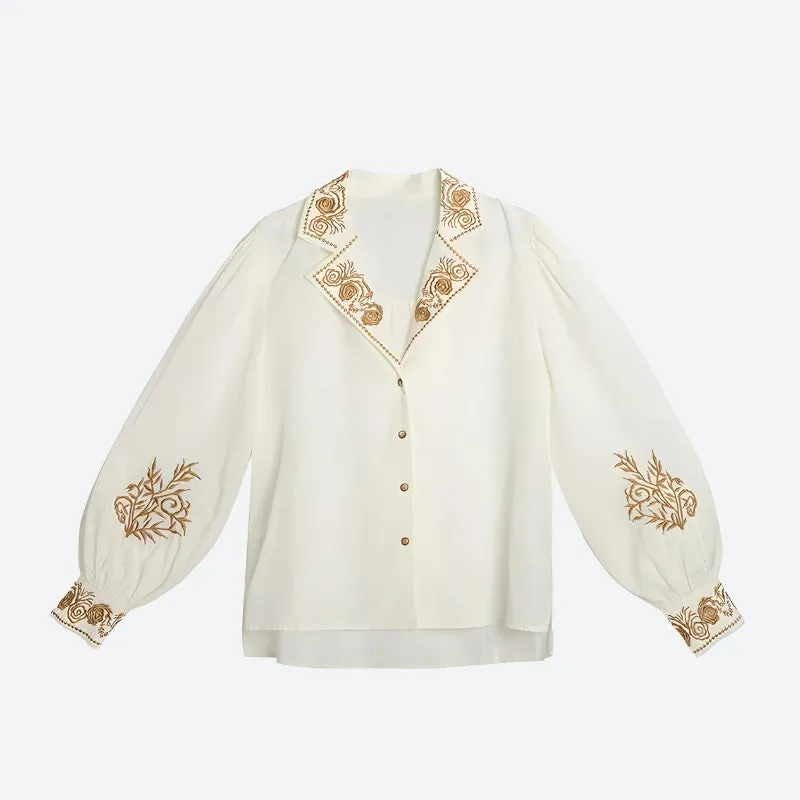 Vintage Collar Shirt