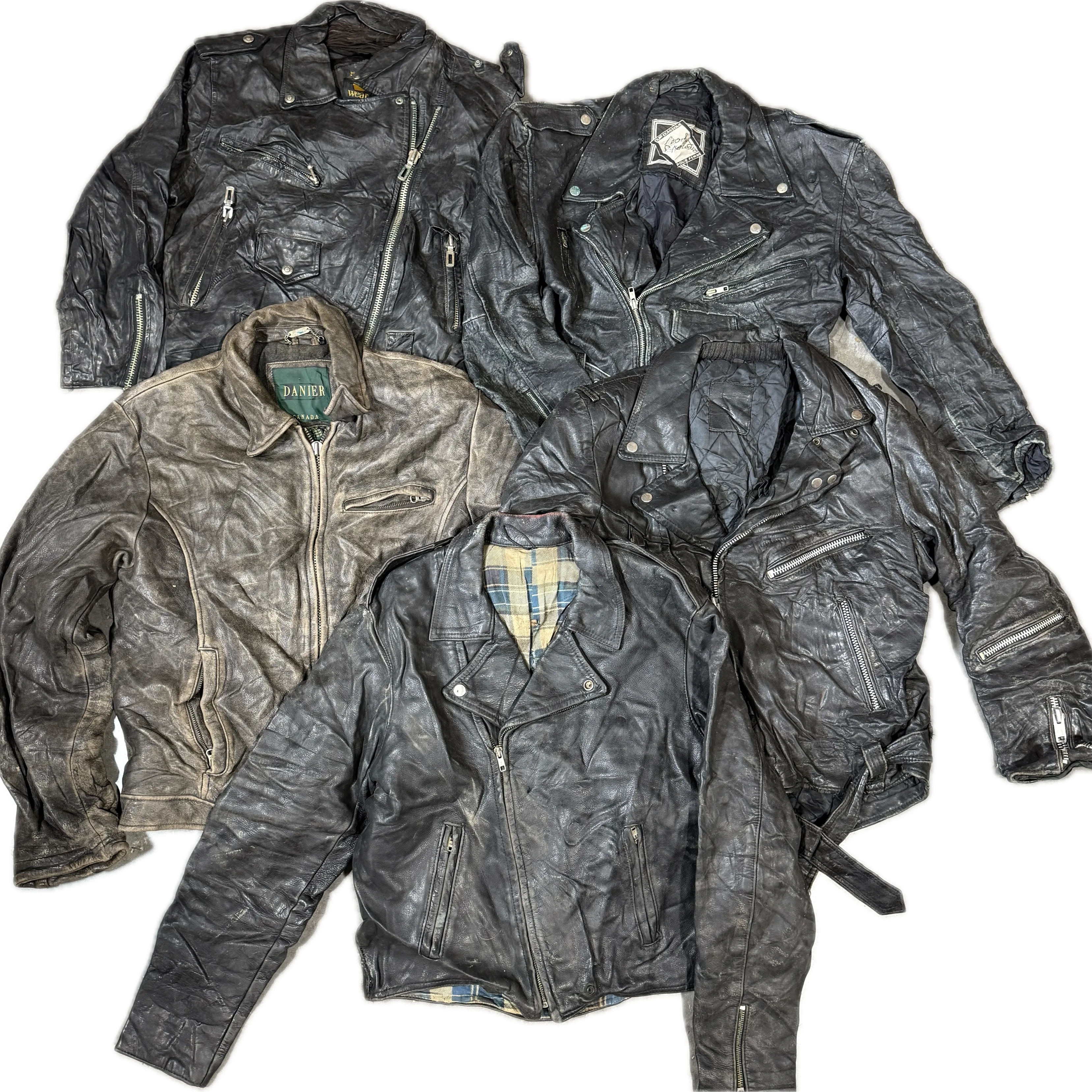 Wholesale Leather Jackets Mix