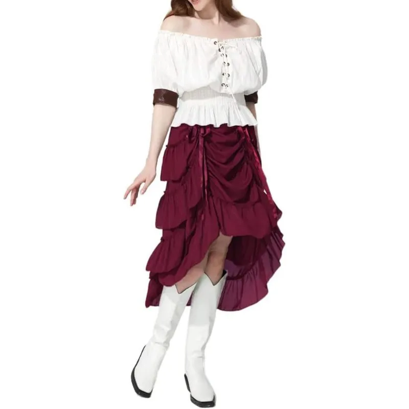 Wild West Steampunk skirt