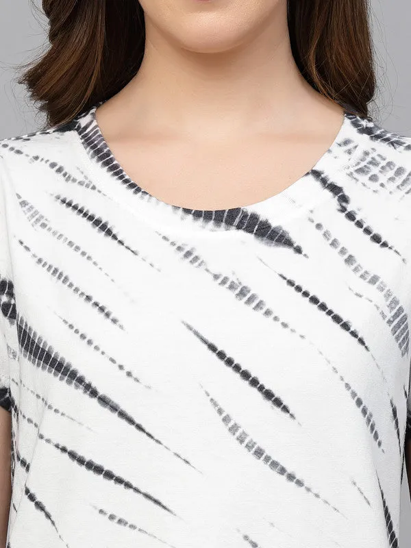 Women White Odour Free T-shirts