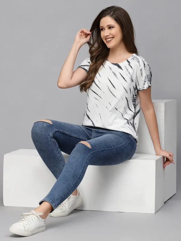 Women White Odour Free T-shirts