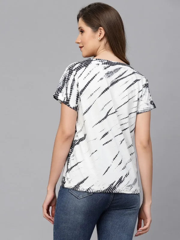 Women White Odour Free T-shirts