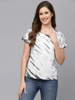 Women White Odour Free T-shirts