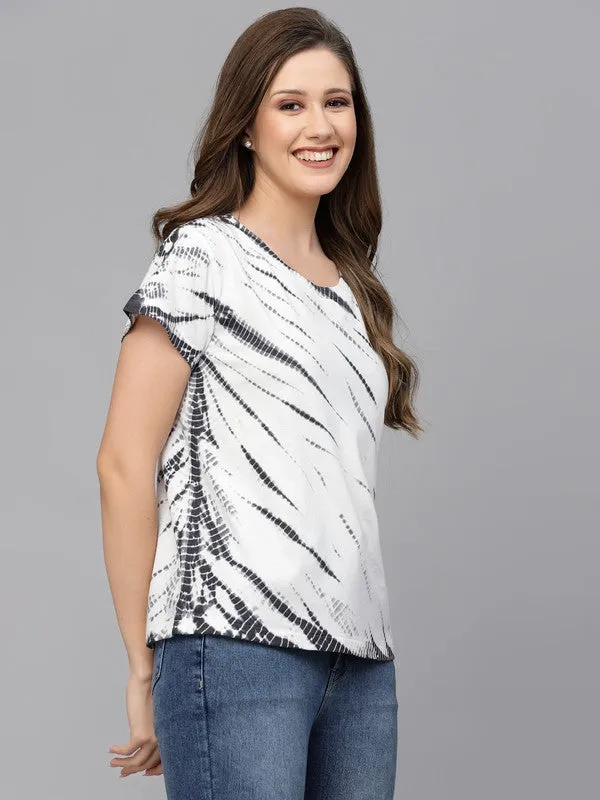 Women White Odour Free T-shirts